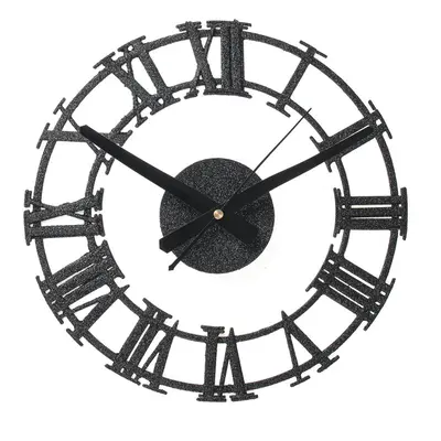 (Type A) 12'' Wall Decor Clock European Vintage Clock Large Roman Numerals Home Decor