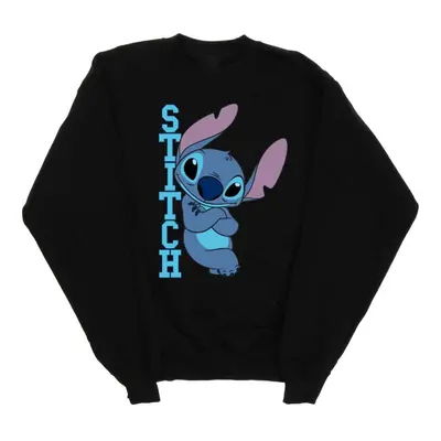 (5XL, Black) Disney Mens Lilo And Stitch Posing Sweatshirt