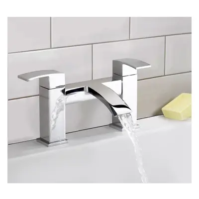 Arke Square Waterfall Bath Filler Tap