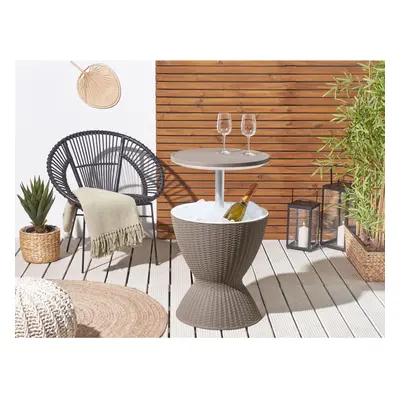 Round Garden Cool Bar cm Taupe AISA