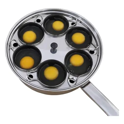 (6cups) Stainless Steel Poached Egg Cooker - Poached Egg Maker - Induction Poached Egg Cooker Co