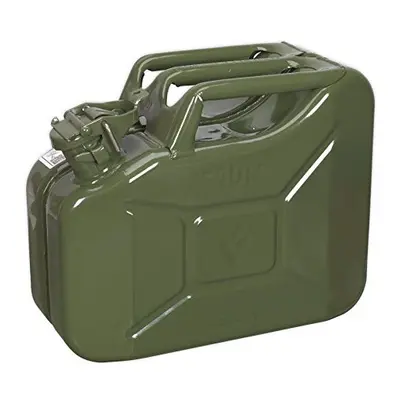 Sealey JC10G Jerry Can, 10L, Green