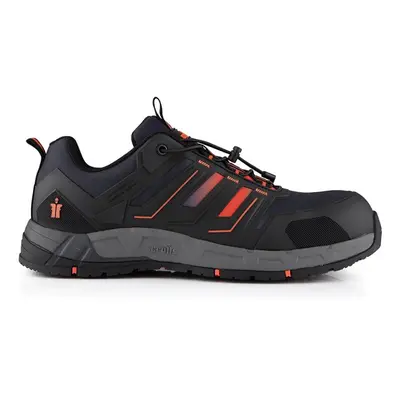 Scruffs Air Safety Trainer Black/Orange - Size