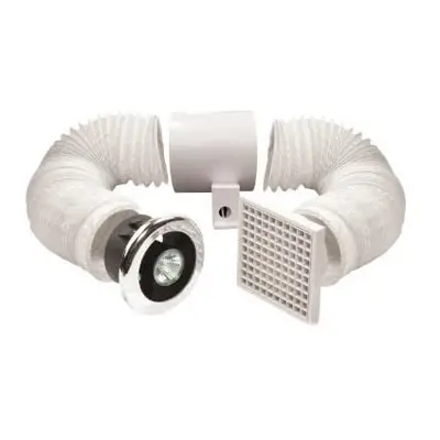 Manrose 100mm Shower Light/Extractor Fan