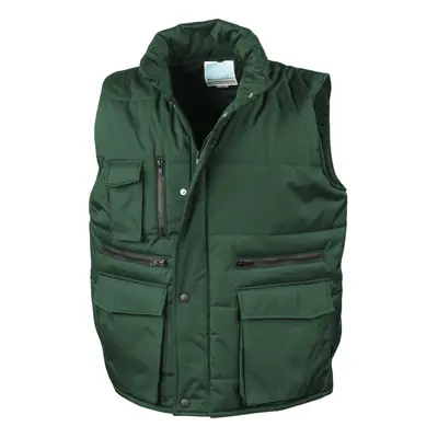 (2XL, Bottle) Result Mens Lance Bodywarmer / Gilet (Windproof & Showerproof)