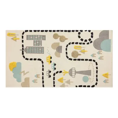 Cotton Kids Rug x cm Multicolour SAZAK