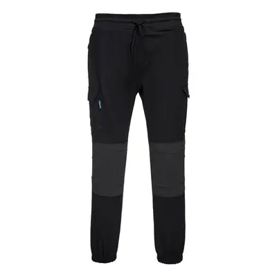 (S, Black) Portwest Unisex Adult KX3 Flexible Slim Work Trousers