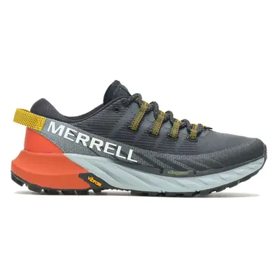 (Black Highrise, UK 11) Merrell Agility Peak Mens Vegan Trail Running Shoes Trainers