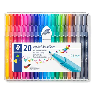 STAEDTLER broadliner triplus, ergonomic triangular shape SB20