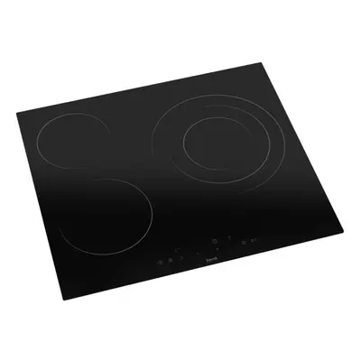 60cm Built-in Ceramic Hob Black - cooking zones (1 Triple Zone)