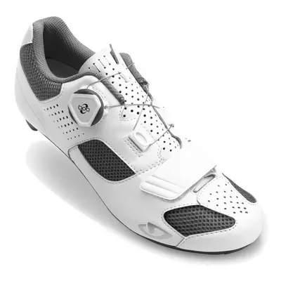 (37.5, White / Silver) Giro Espada Boa Ladies Road Cycling Shoes