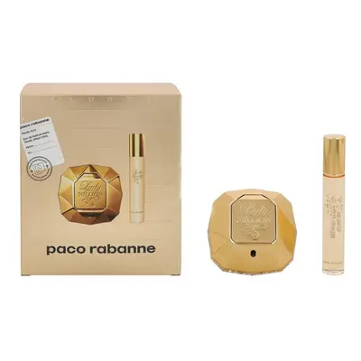 Paco Rabanne Lady Million Eau De Parfum Spray 80ml Set Pieces