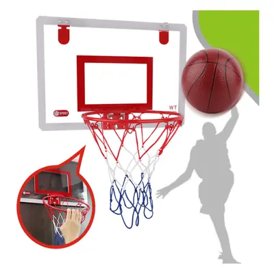 Basketball Door Wall-Mountable Spikeable Transparent Basketball Board Toys