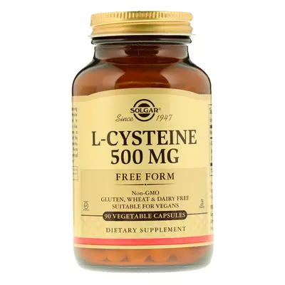 Solgar, L-Cysteine, mg, Vegetable Capsules