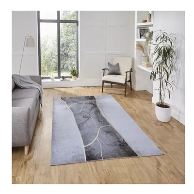 Farrah Rug Grey/Gold- 120cm x 170cm