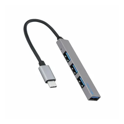 4 Port USB C HUB Charging Docking Station Fast Transfer, Charging Adapter With * USB 2.0