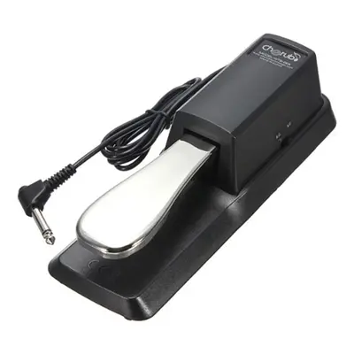 Metal Pedals Portable Damper Sustain Pedal for Keyboard Piano Instruments