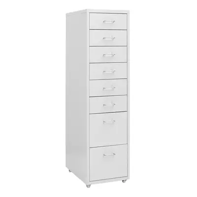 (grey, drawers) vidaXL Mobile File Cabinet Metal Storage Filing Cabinet Multi Colours/Models