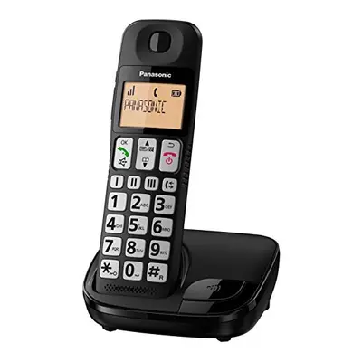 KX-TGE110E Big Button Single DECT Cordless Telephone with Nuisance Call Blocker & LCD Display (S