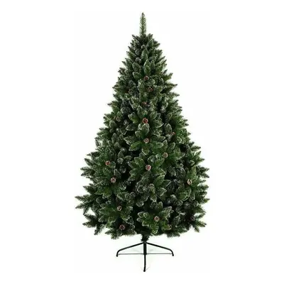 6ft 180cm Artificial Rocky Mountain Pine With Pine Cones Christmas Tree