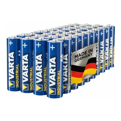 Varta Industrial Battery AA Mignon Alkaline Batteries LR6 - pack of 40, Made in Germany