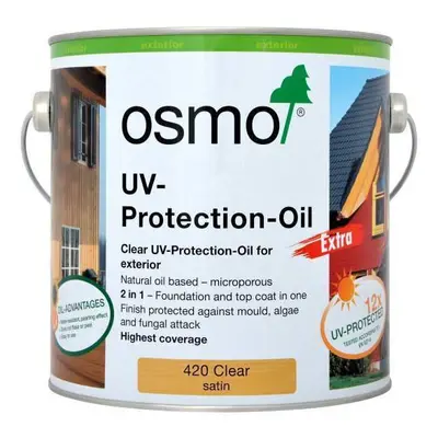 Osmo UV Protection Oil Extra Clear Satin-Matt 2.5L