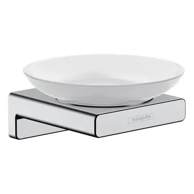 Hansgrohe AddStoris Bathroom Soap Dish Chrome Wall Mounted Contemporary Stylish