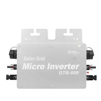 (Silver 800W) 800W 700W Grid Tie Micro Solar Inverter 230VAC Micro Inverter MPPT Operating 20-50