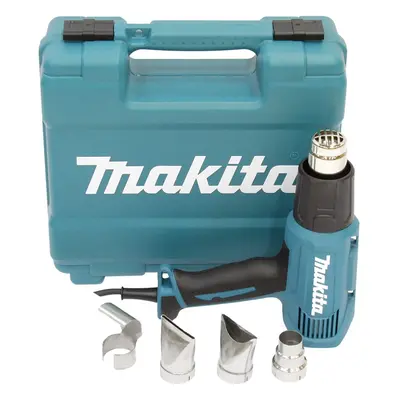 Makita HG5030K Heavy Duty 1600W Heat Hot Air Gun + Accessory 240V Carry Case