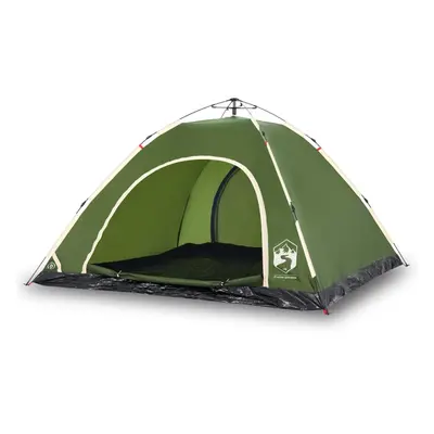 (green, 5-person) vidaXL Camping Tent 5-Person Lightweight Tent Dome Tent Shelter Quick Release