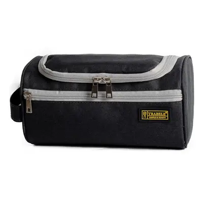 (Black) Oxford Cloth Makeup Bags Large Storage Cosmetic Bag