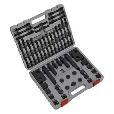 58 Piece Clamping Kit - T-Nuts & Screws - Fits Most Drilling & Milling Machines