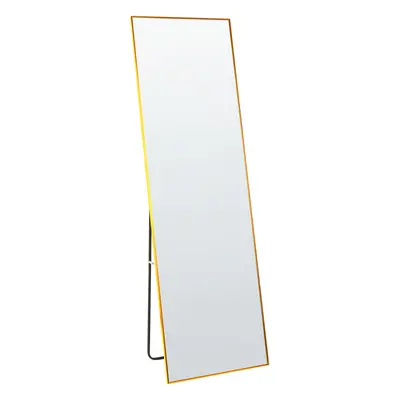 Standing Mirror BEAUVAIS Metal Gold