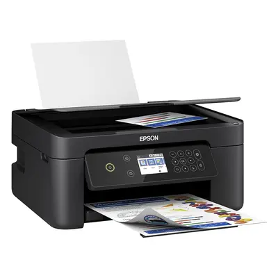 Epson Expression Home XP-4105 Wireless All-in-One Color Inkjet Printer, Black - Print Copy Scan 