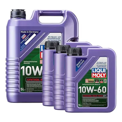 Liqui Moly 10W-60 Fully Synthetic Engine Oil Synthoil Race Tech Gt1 8L