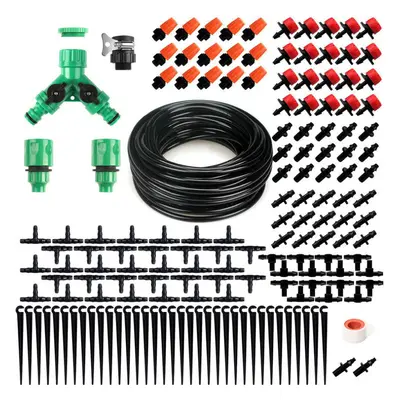 40M Mist Cooling Irrigation System Micro Drip Irrigation Kit Garden Patio Plant Watering Kit Aut