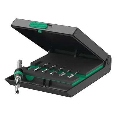 Wera 847/7 Combination Drill Bits Set, with 1/4' Rapidaptor bit-holder, 7pc