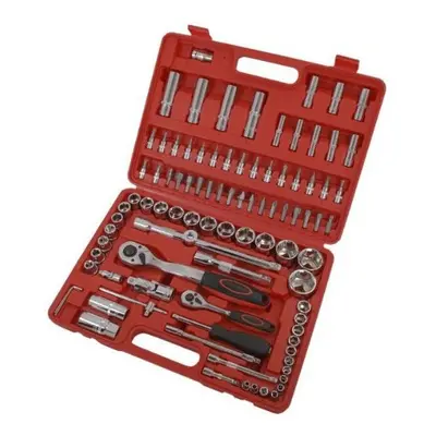 neilsen ct0697 pc Socket Tool Set Professional Quality 94pc, Silver