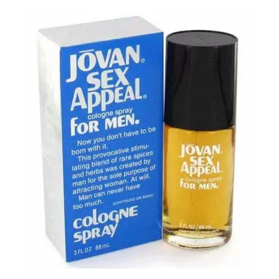 JOVAN SEX APPEAL by COTY Cologne / 3.0 oz EDC For Men