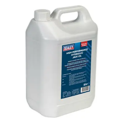 5L Hydraulic Jack Oil - Ideal for Trolley & Bottle Jacks - Jack & Lifting Oil