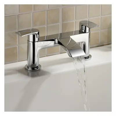 Vigan Waterfall Basin Mono & Bath Filler Mixer Tap Chrome