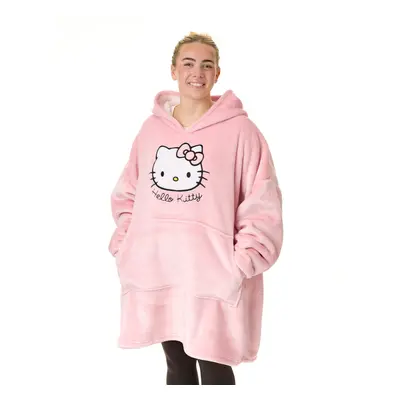 Hello Kitty Blanket Hoodie (Womens Pink)