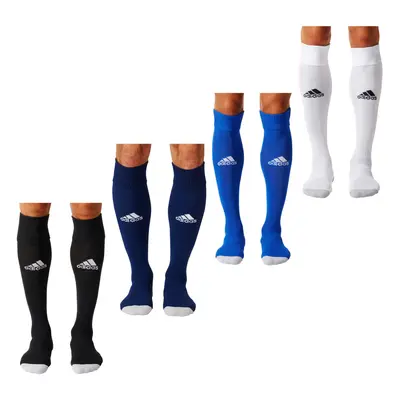 (White, UK 6.5-8) adidas Milano Football Soccer Rugby Sport Socks