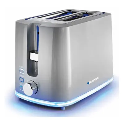 (Grey) Blaupunkt Slice Illuminating Toaster With Reheat & Defrost functions