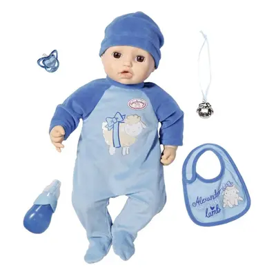 Baby Annabell Doll Alexander cm - Realistic Doll with Lifelike Functions - Soft to the Touch - E