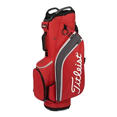 Titleist Cart Golf Bag, Dark Red/Graphite/Grey, One Size