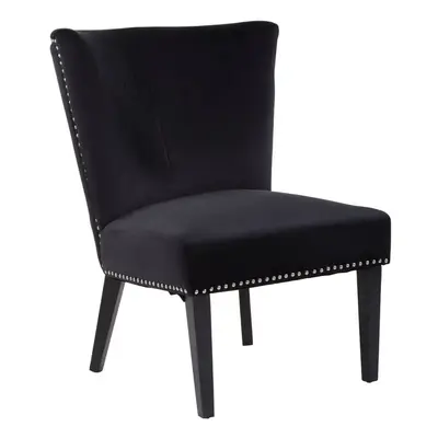 Premier Housewares Kensington Townhouse Black Winged Dining Chair