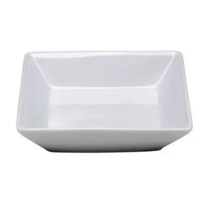 Buffalo F8010000713S 11.8 oz Bright White Ware Square Low Bowl