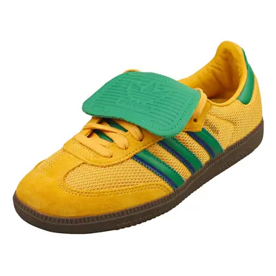 (6.5) adidas Samba Lt Mens Fashion Trainers in Yellow Green