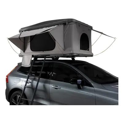 Grey Car Roof Tent Large Hard Shell Pop Up Shelter Camping Person